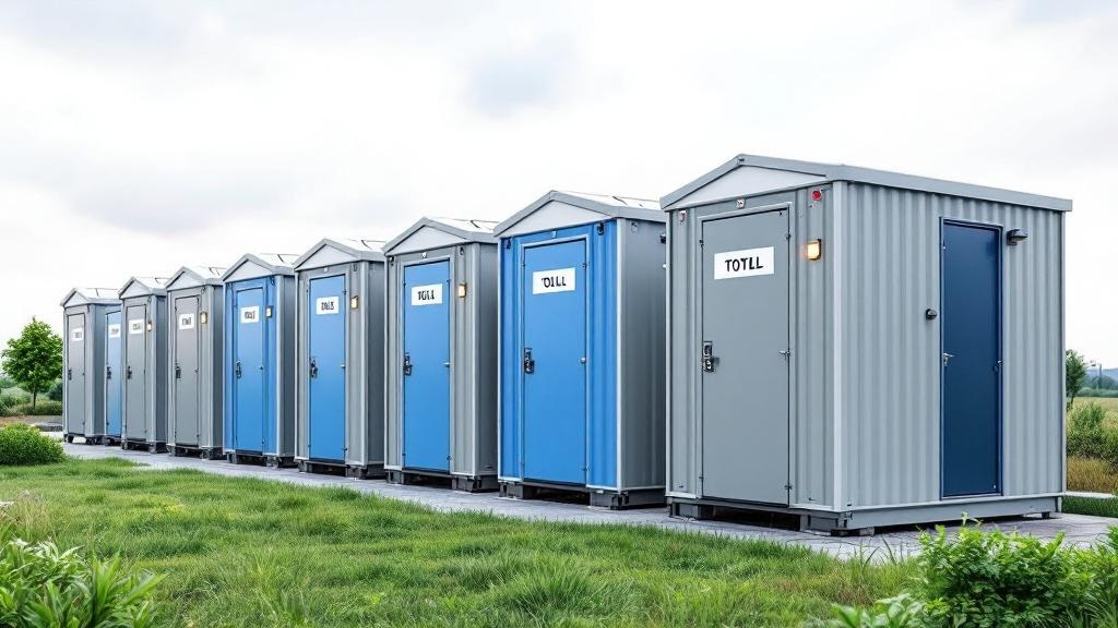 Мобильные туалетные и душевые кабины: обзор