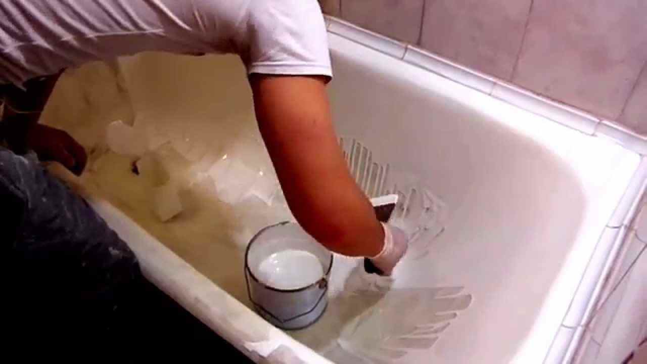 Эмалировка ванн своими руками: инструкция по подготовке и нанесению эмали