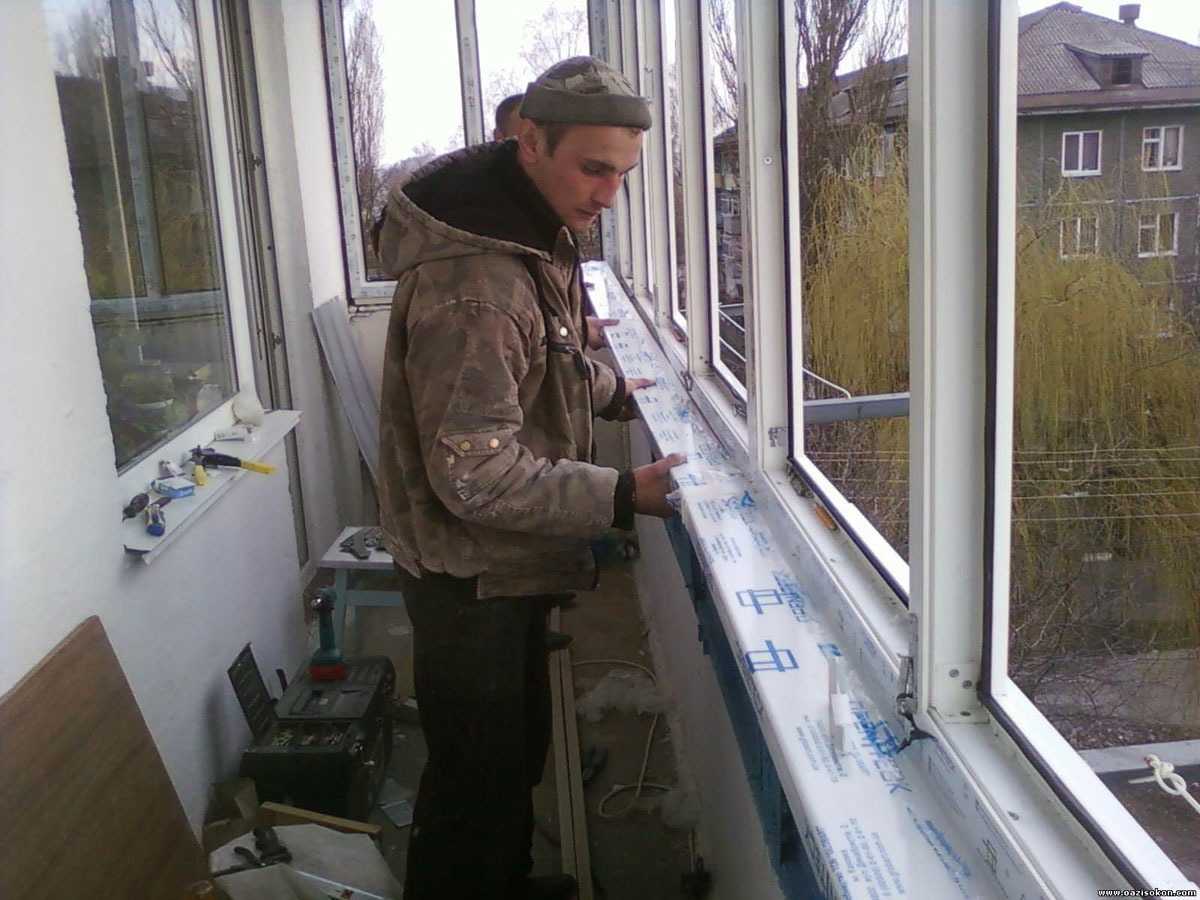 Установка пластикового балконного блока: поэтапный монтаж своими руками