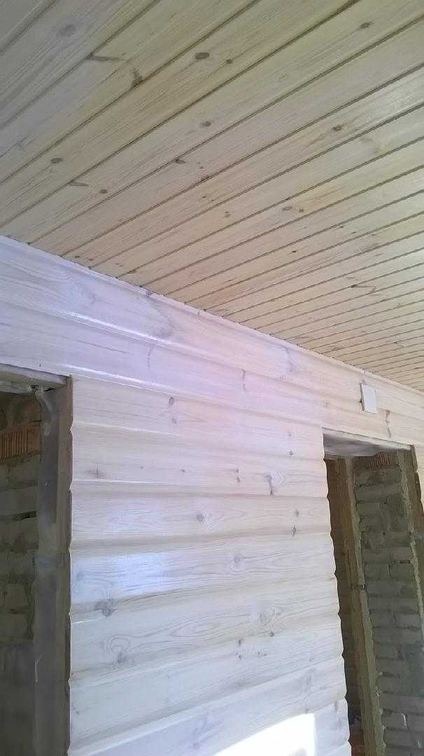 Имитация бруса для наружной отделки стен дома