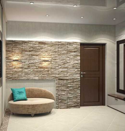 Декоративный камень в интерьере гостиной (44 фото): отделка стен комнаты в сочетании с искусственным камнем