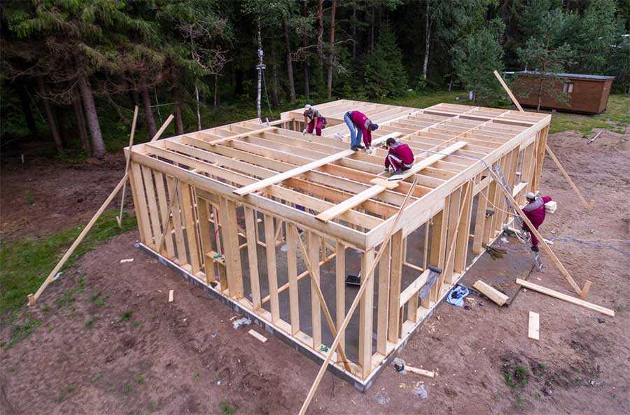 Деревянный дом своими руками: инструкции и рекомендации по строительным работам. этапы монтажных и отделочных работ