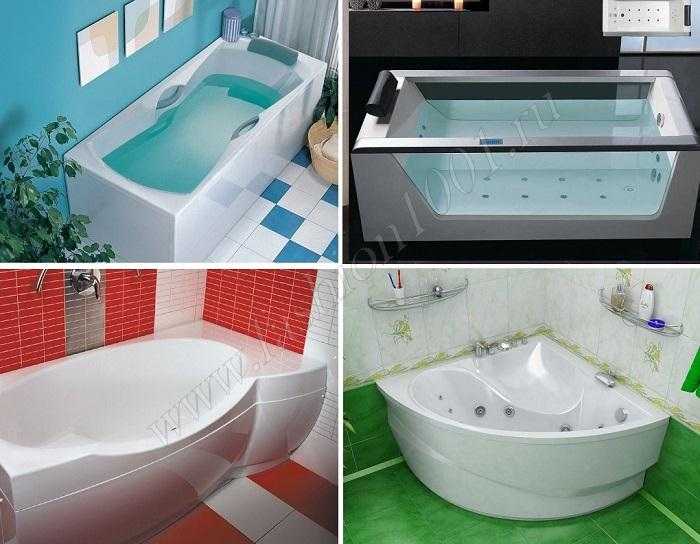 Отличительные черты и характеристики ванн из разных материалов