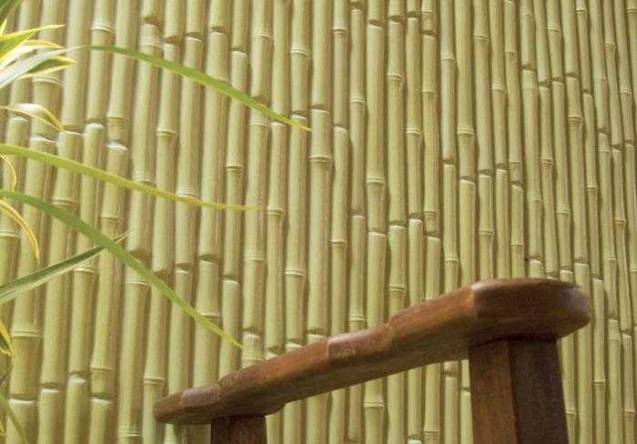 Бамбуковые обои в интерьере: фото - идеи, поклейка
