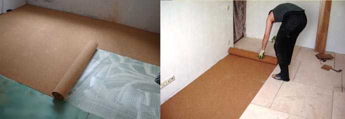 Подложка под линолеум на деревянный пол | советы по ремонту