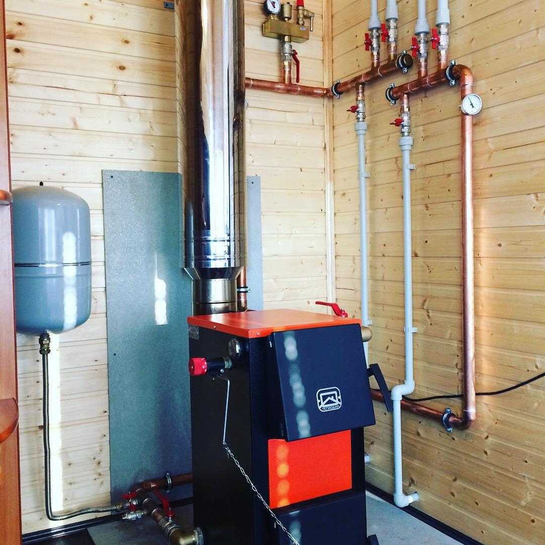 Установка газового котла в деревянном доме: требования