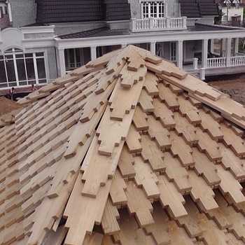 Деревянная крыша своими руками