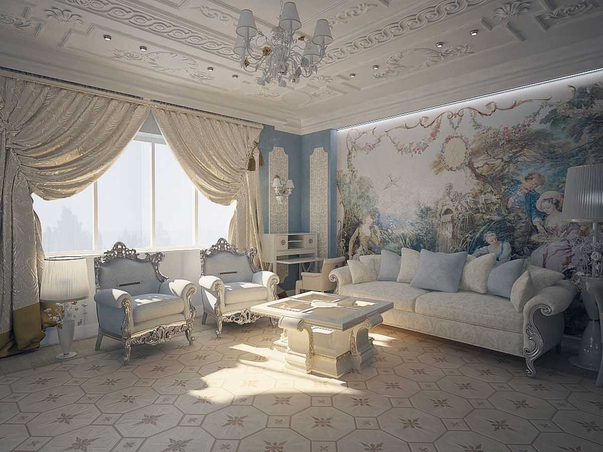 Кровать в стиле барокко, кому подходит, отличия от других направлений