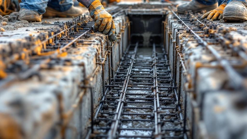 Ленточный фундамент: устройство и особенности