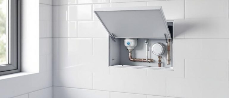 Скрытые люки под плитку: назначение, виды и критерии выбора