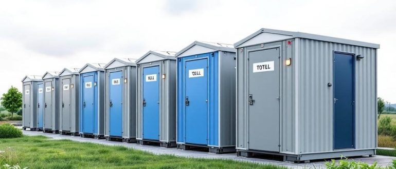 Мобильные туалетные и душевые кабины: обзор