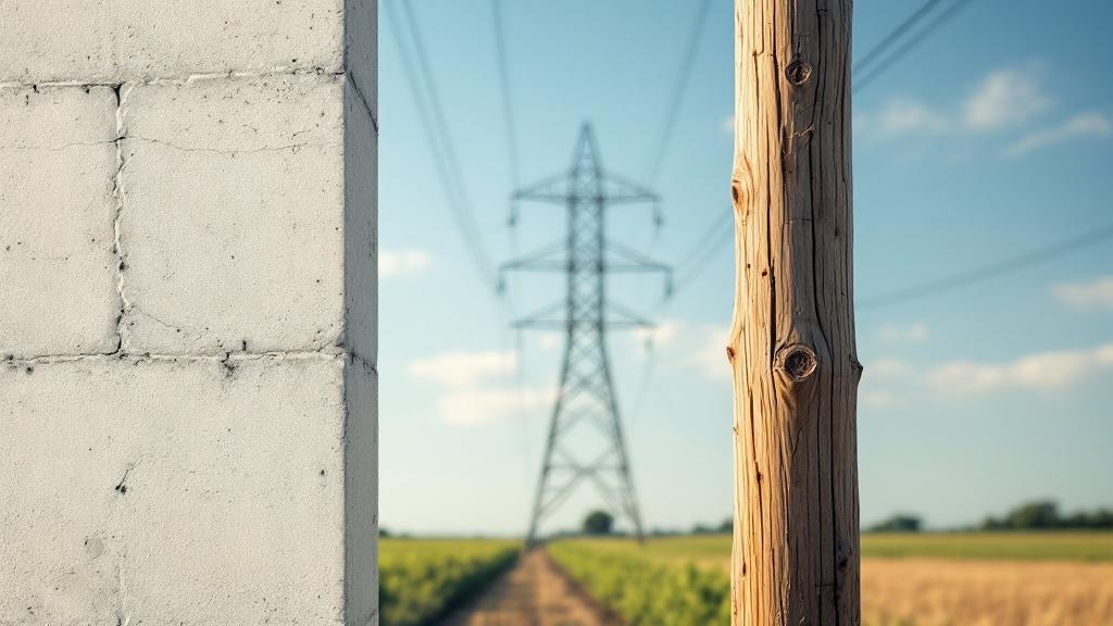 Опоры ЛЭП: типы, материалы и особенности выбора