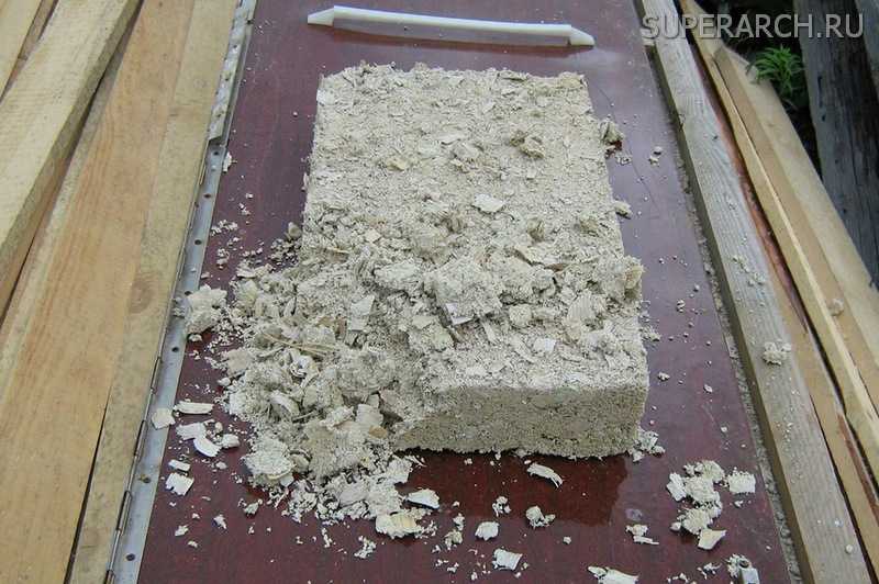 Блоки из цемента и опилок: изготовление кирпича для бани и дома своими руками, как называются, отзывы