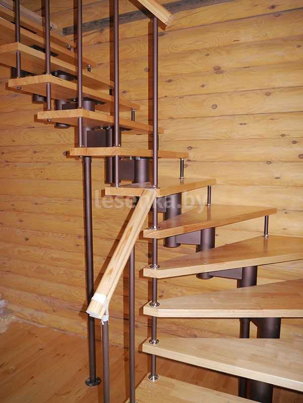 Модульные лестницы: разновидности и монтаж