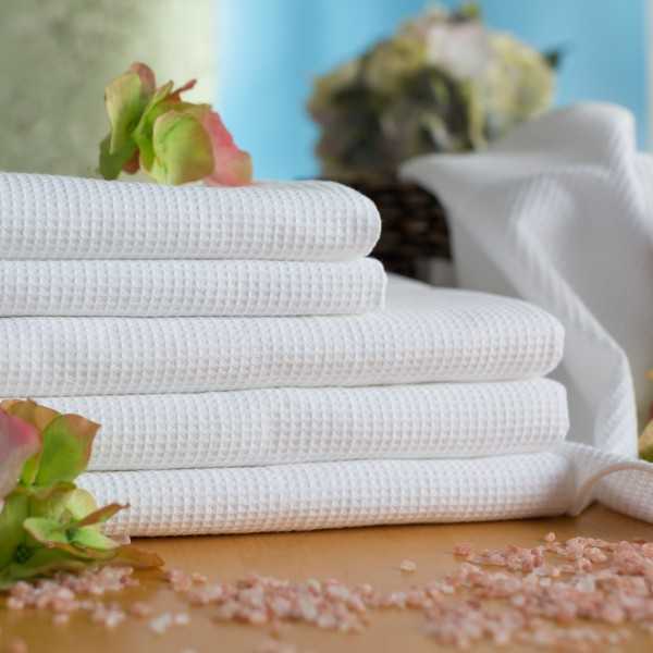 Ткань полотенечная вафельная: свойства, особенности производства.