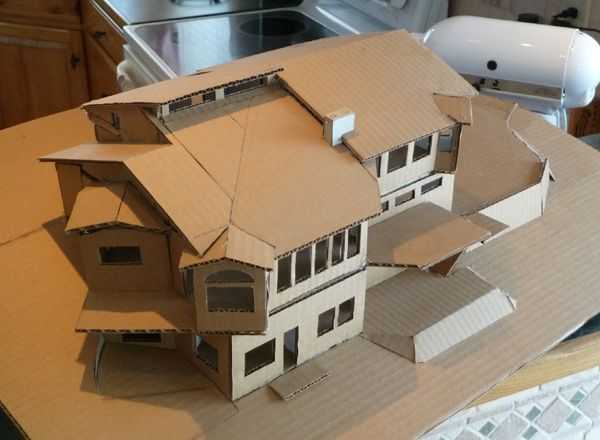 Создание архитектурных макетов зданий. макет дома из бумаги своими руками схемы