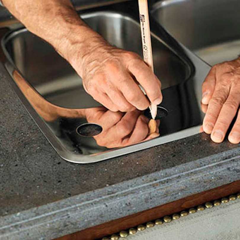 Установка кухонной столешницы своими руками от начала до конца