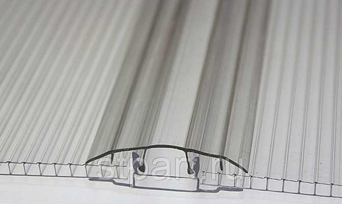 Профили для поликарбоната: алюминиевые планки для профиля 4 мм и угловые пристенные поликарбонатные соединения, другие виды