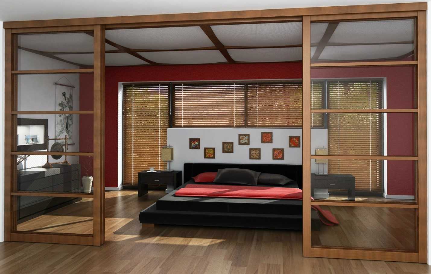 Раздвижные перегородки для зонирования пространства в комнате: варианты использования | советы специалистов