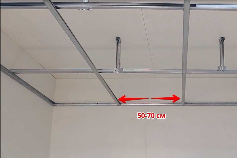 Установка растровых светильников для подвесных потолков
