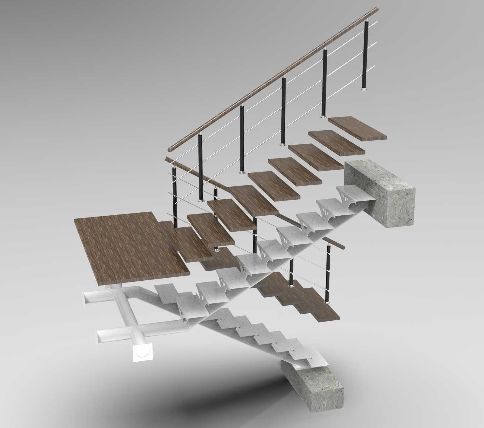 Установка деревянных лестниц в деревянных домах – от выбора материала до финишной отделки