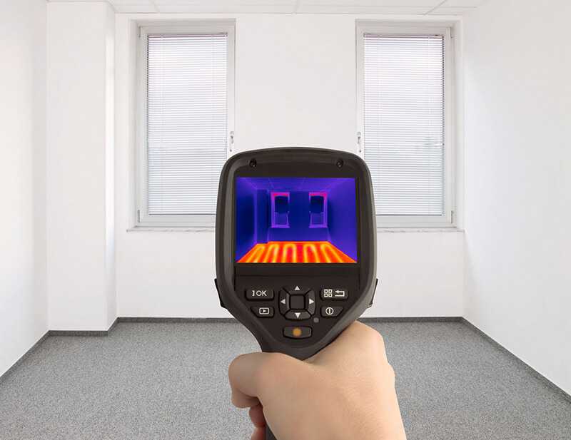 Обследование зданий тепловизором. как контролировать тепло?