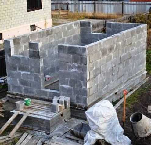 Дом из керамзитобетонных блоков - как построить и утеплить