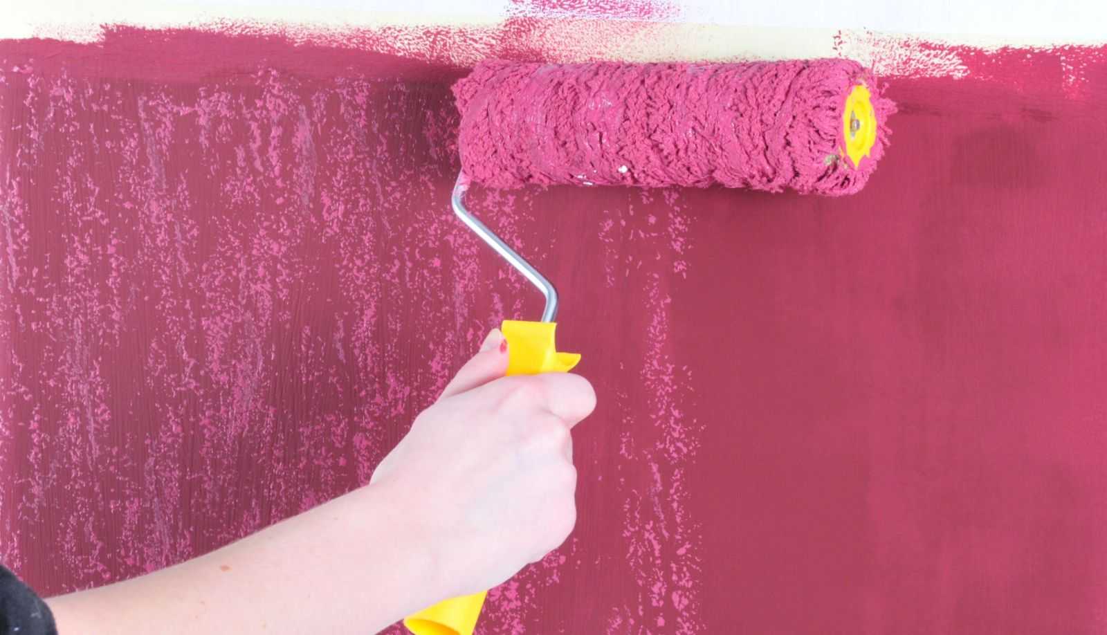 Покраска стен в квартире своими руками: особенности исполнения