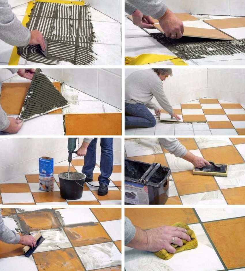 Чистка керамической плитки: порядок работы, полезные советы