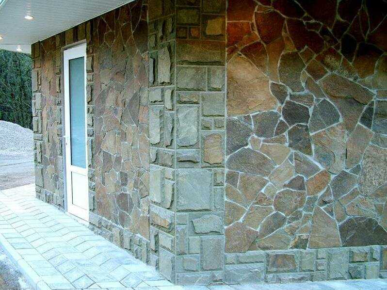 Отделка фасада натуральным камнем: выбор материала и кладки