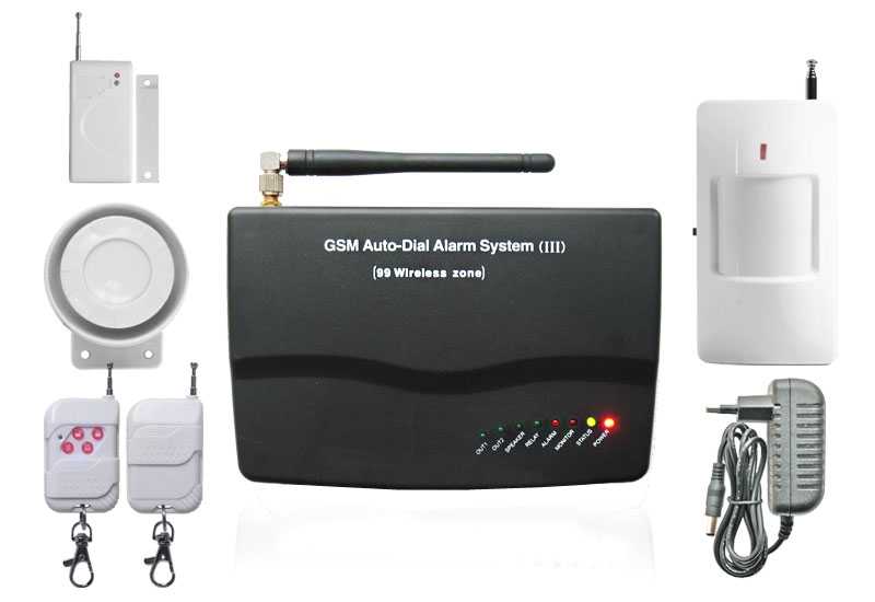 Охранная gsm сигнализация — беспроводная, проводная, виды, типы и установка системы