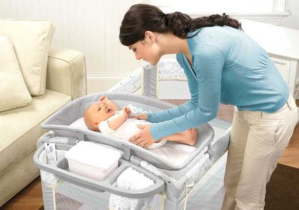 Пеленальный столик для новорожденных 50 фото и 2 видео обзор моделей и советы по выбору