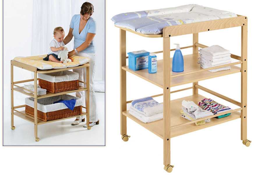 Складной пеленальный столик: выбираем пеленальный раскладной стол для новорожденных, особенности раскладывающихся моделей
