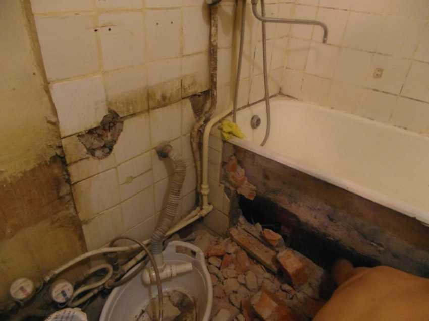 Последовательность ремонта в ванной комнате - 90 фото всех этапов!