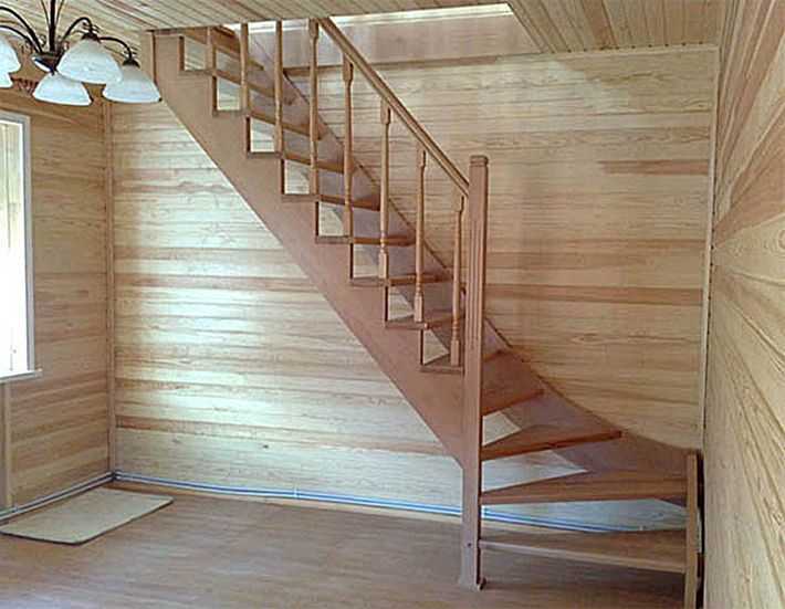 Виды деревянных лестниц: особенности конструкций