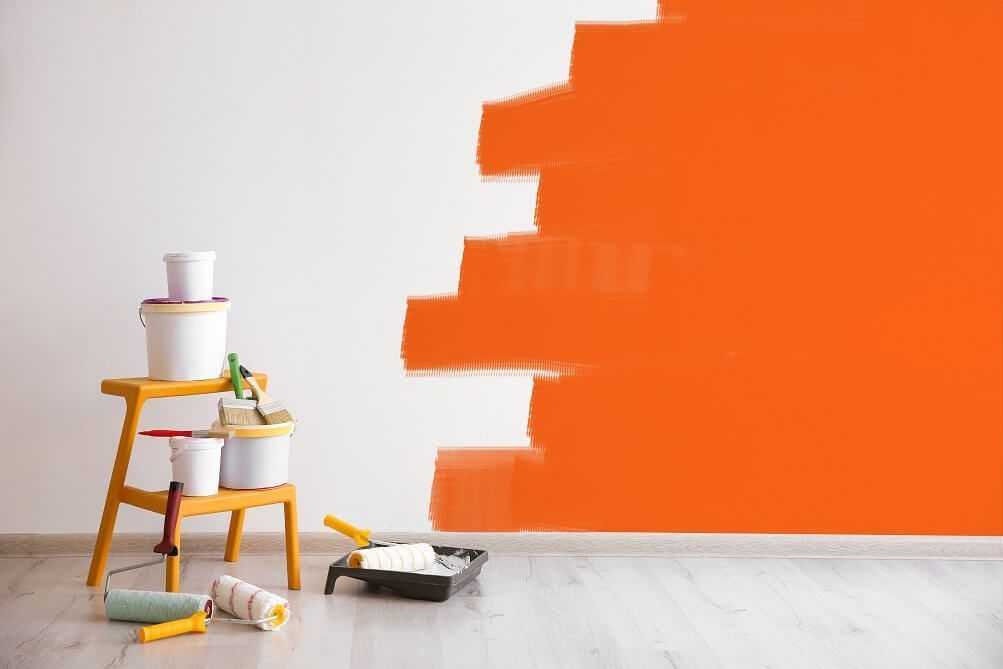 Краска для стен: выбор состава, создание обычных и фактурных поверхностей