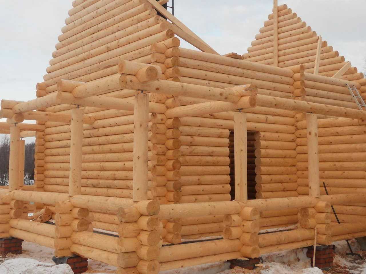 Изготовление срубов деревянных домов