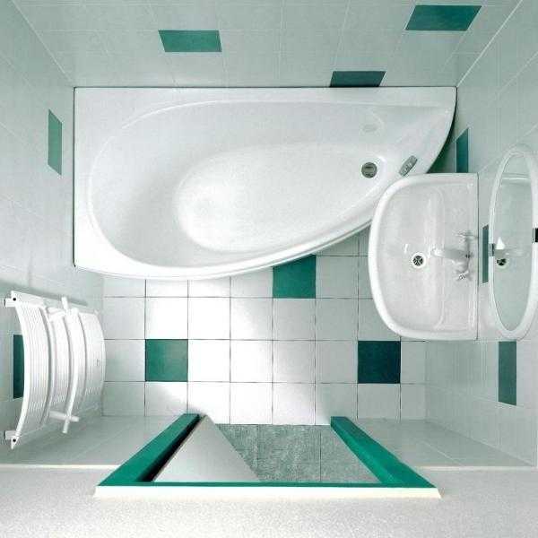 Когда ассиметричная ванная поможет сэкономить пространство, и как ее правильно выбрать для небольшой комнаты?
