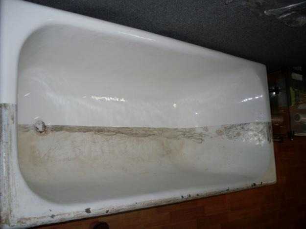 Реставрация металлической ванны: восстановление эмали стальной ванны