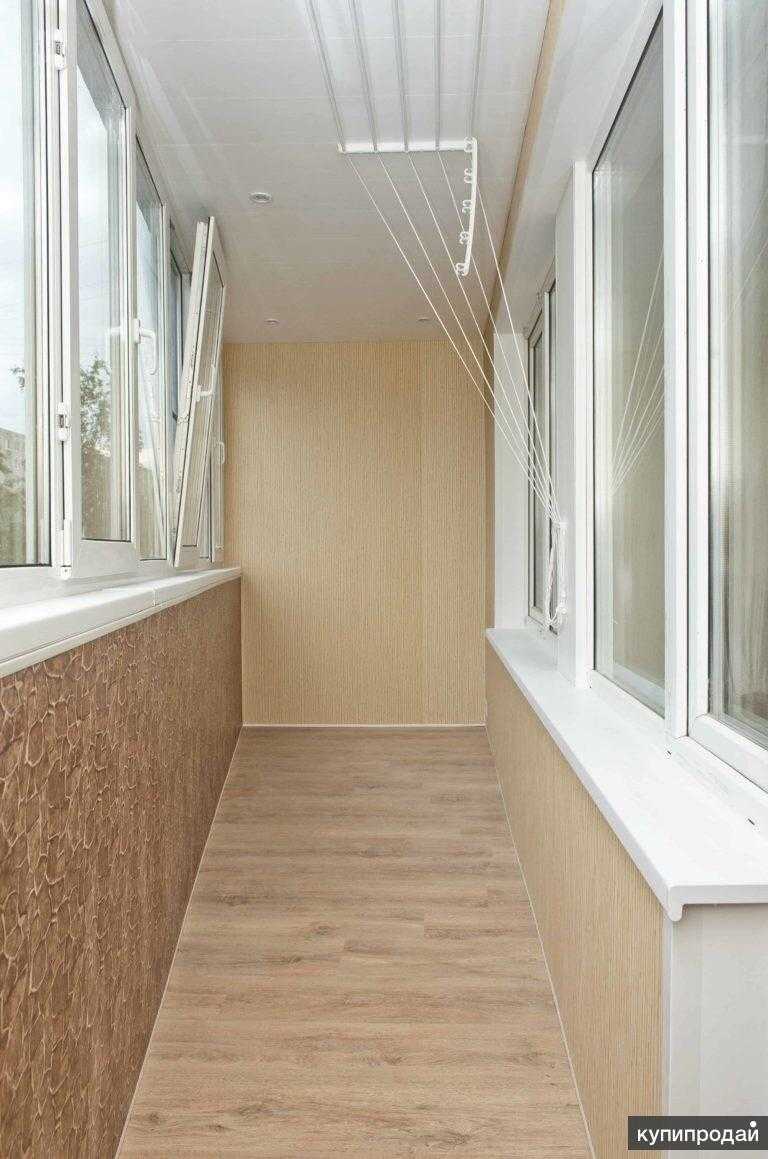 Чем лучше обшить балкон внутри: виды материалов и их особенности