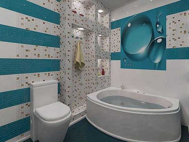Чем отделать стены в ванной комнате кроме плитки?