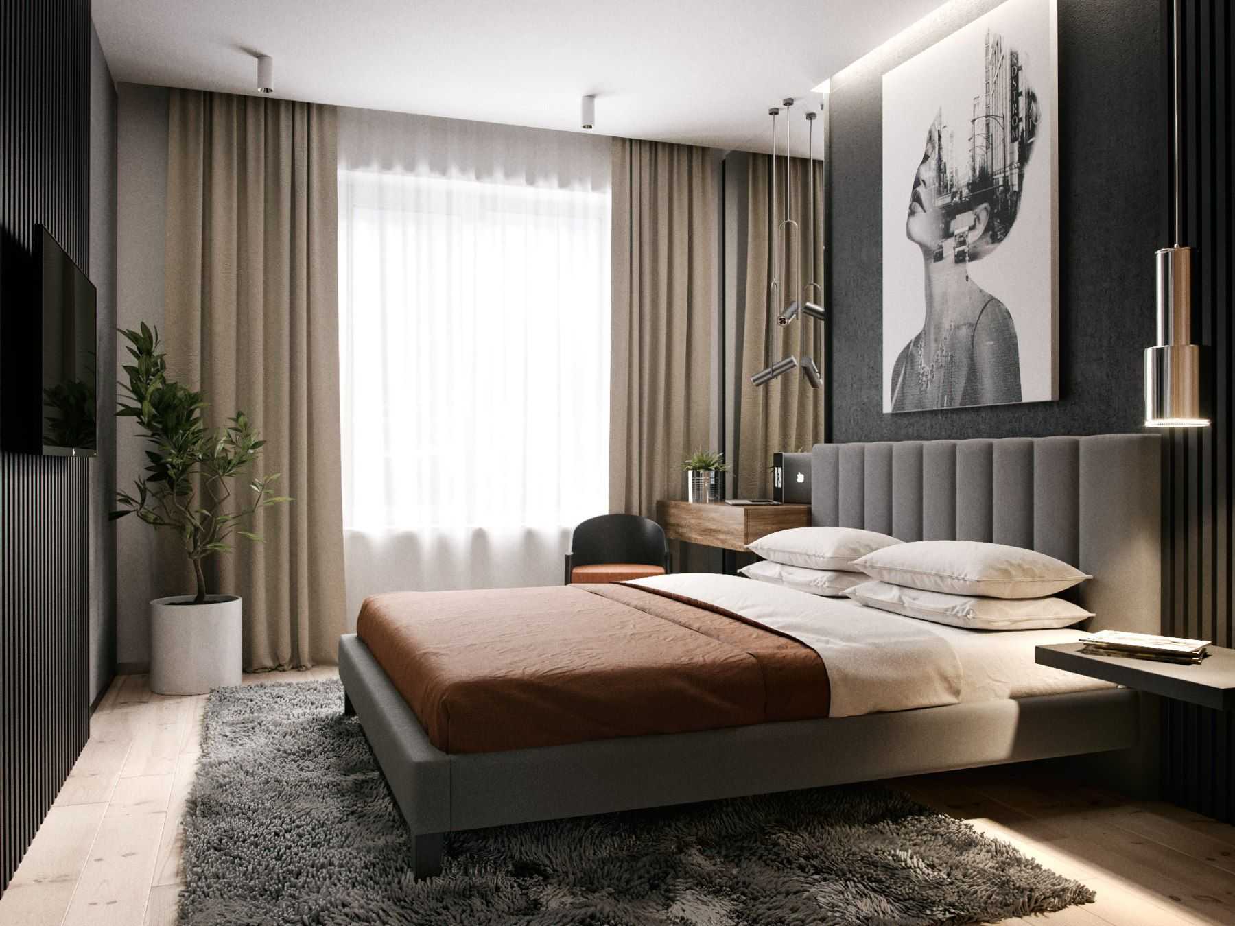 Мебель для спальни в современном стиле: гарнитур