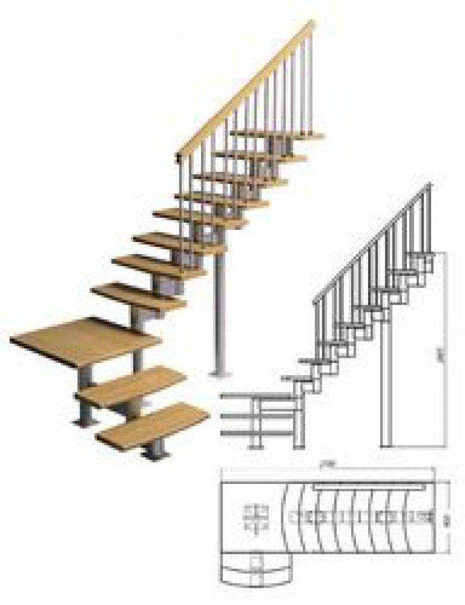 Модульные лестницы что это такое, преимущества, их монтаж
