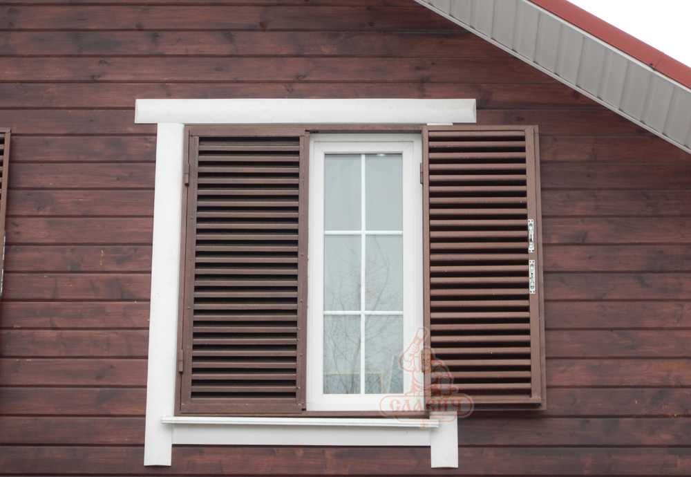 Ставни на окна: современные стальные и пластиковые внутренние конструкции, польза и недостатки