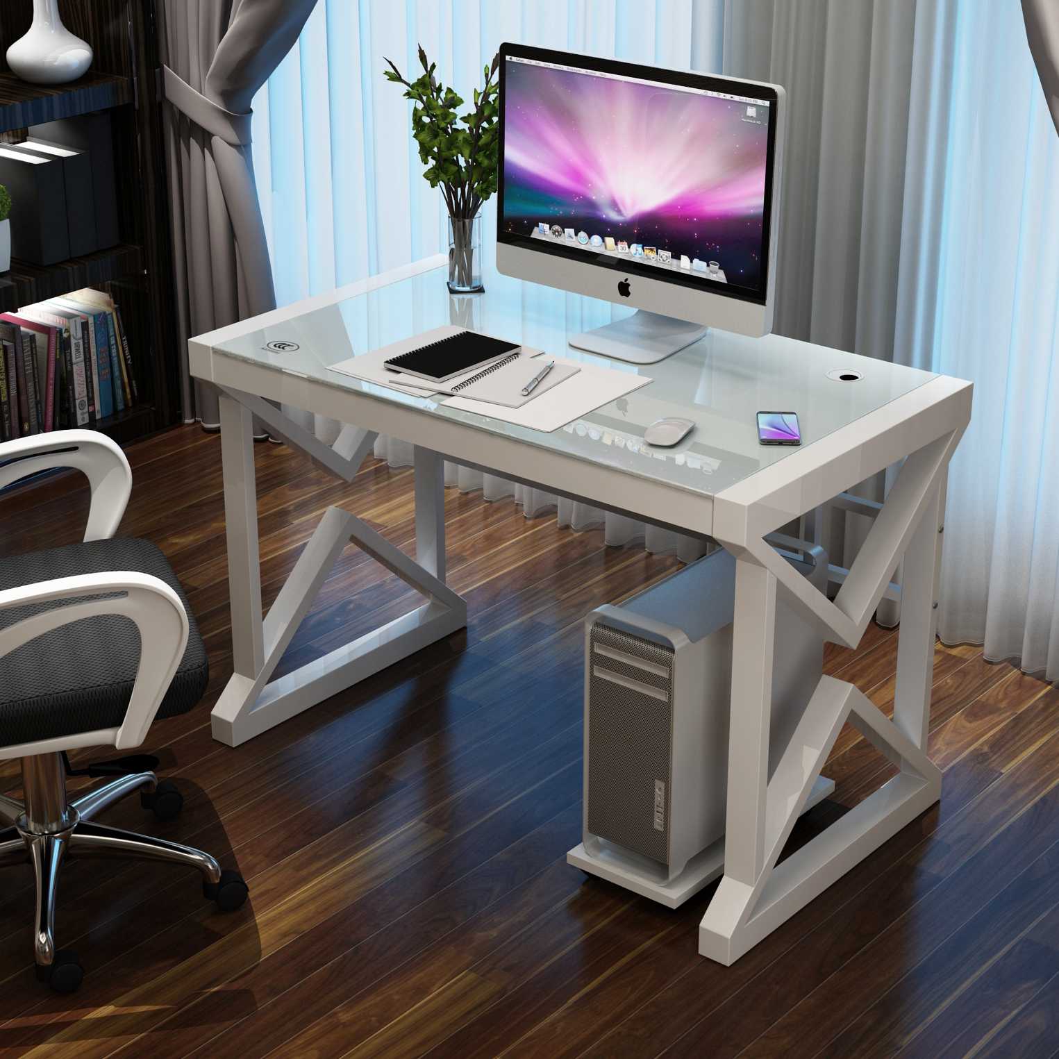 Компьютерный стол – современные проекты, стильные форматы и варианты персонализации. 105 фото лучших идей