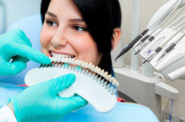 Протезирование зубов - фото до и после - результаты - эстетика