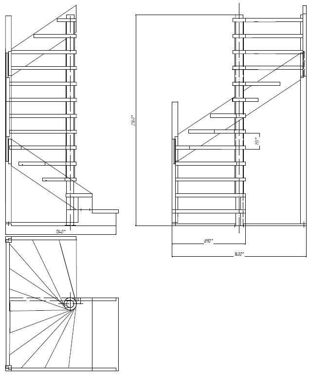 Винтовые лестницы на второй этаж: типы, материалы, особенности установки