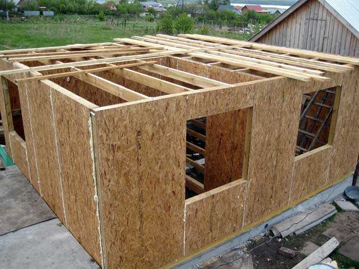Строительство каркасного дома из плит осб: преимущества и недостатки материала, устройство фундамента, особенности возведения