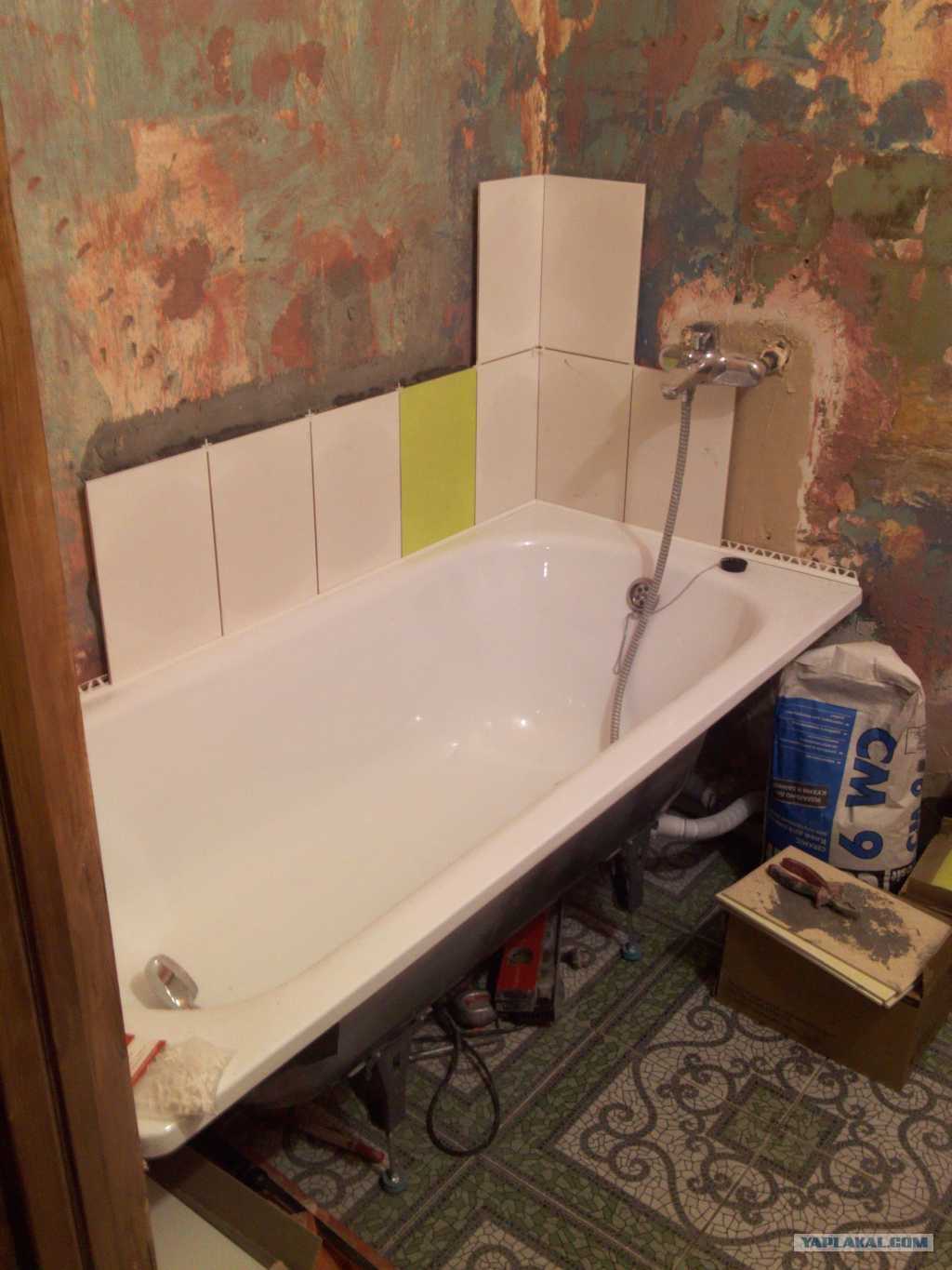 Ремонт ванной комнаты - порядок выполнения работ