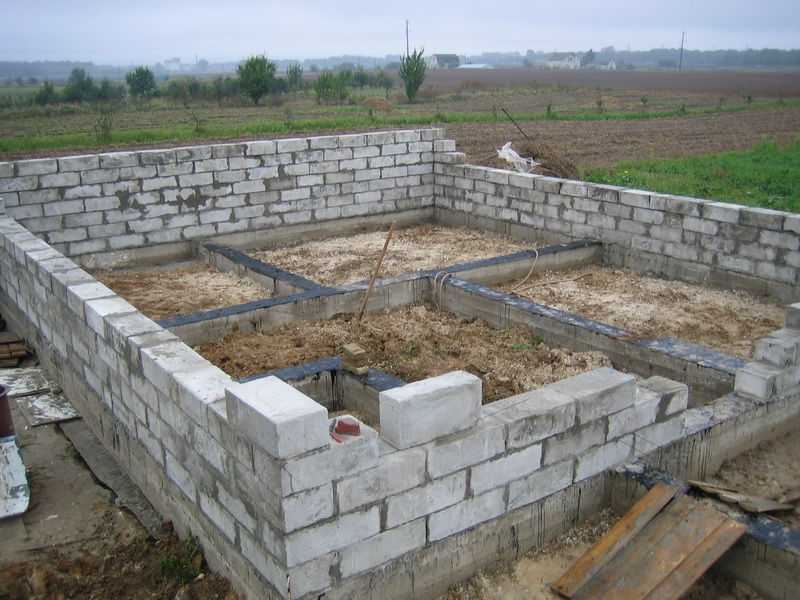 Поэтапное строительство частного дома из газобетона - блог о строительстве